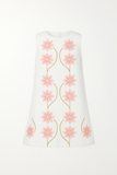 Robe Courte Fleurie Sans Manches | Fraîche & Féminine | Légère