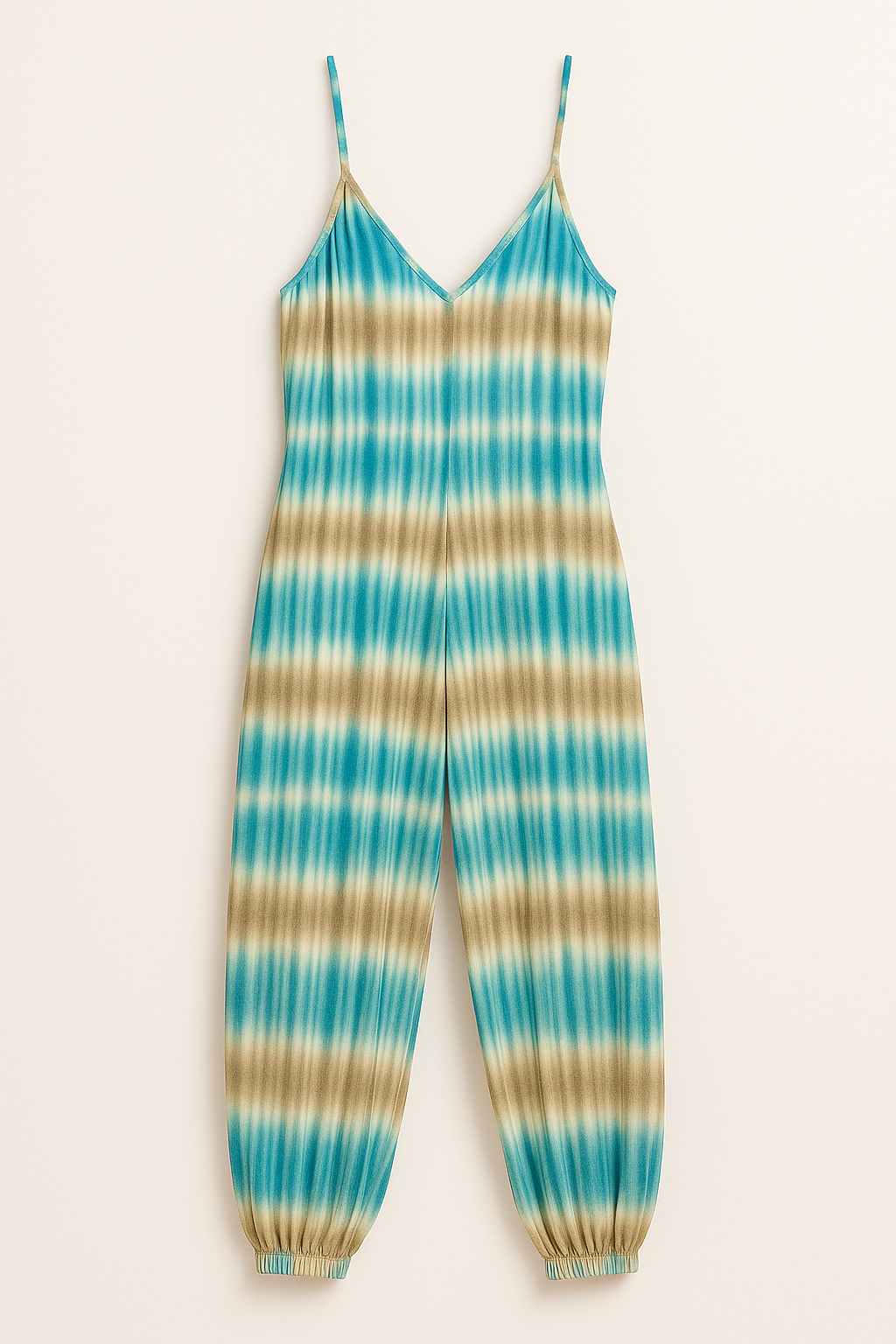 Combinaison de Plage Tie-Dye | Tissu Léger | Vive et Décontractée