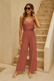 Combinaison Pantalon Large | Élégance Estivale | Léger et Fluide