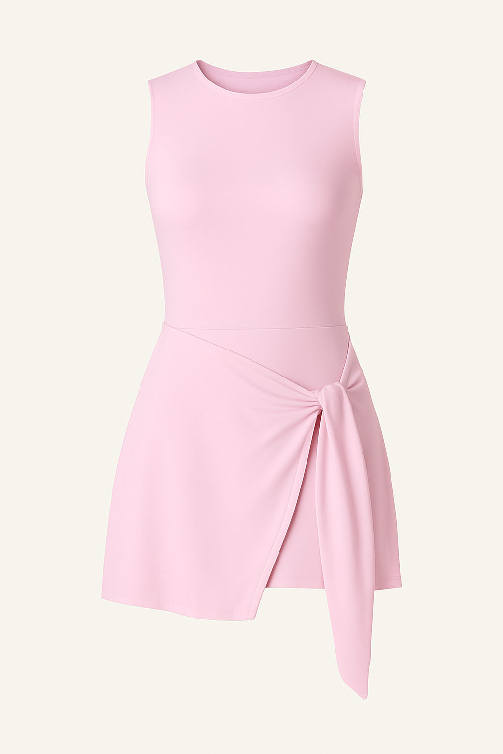 Robe Mini Asymétrique Portefeuille | Stretch Élégant | Minimaliste et Audacieuse