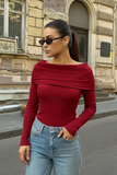 Top en Maille Épaules Dénudées | Élégant | Chic & Féminin
