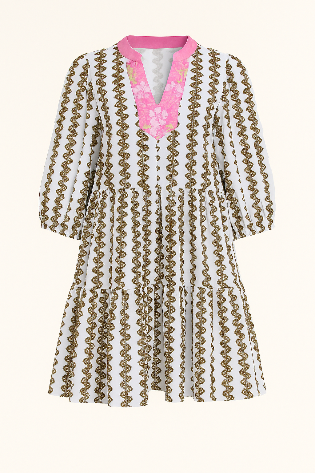 Robe Courte Bohème Imprimée | Coton Léger | Décontractée et Stylée