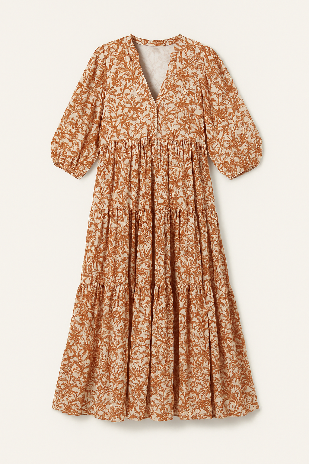 Robe Midi Fleurie Bohème | Coton Léger | Chic Estival