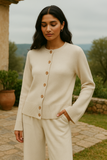 Cardigan Boutonné en Maille | Doux & Élégant | Style Intemporel