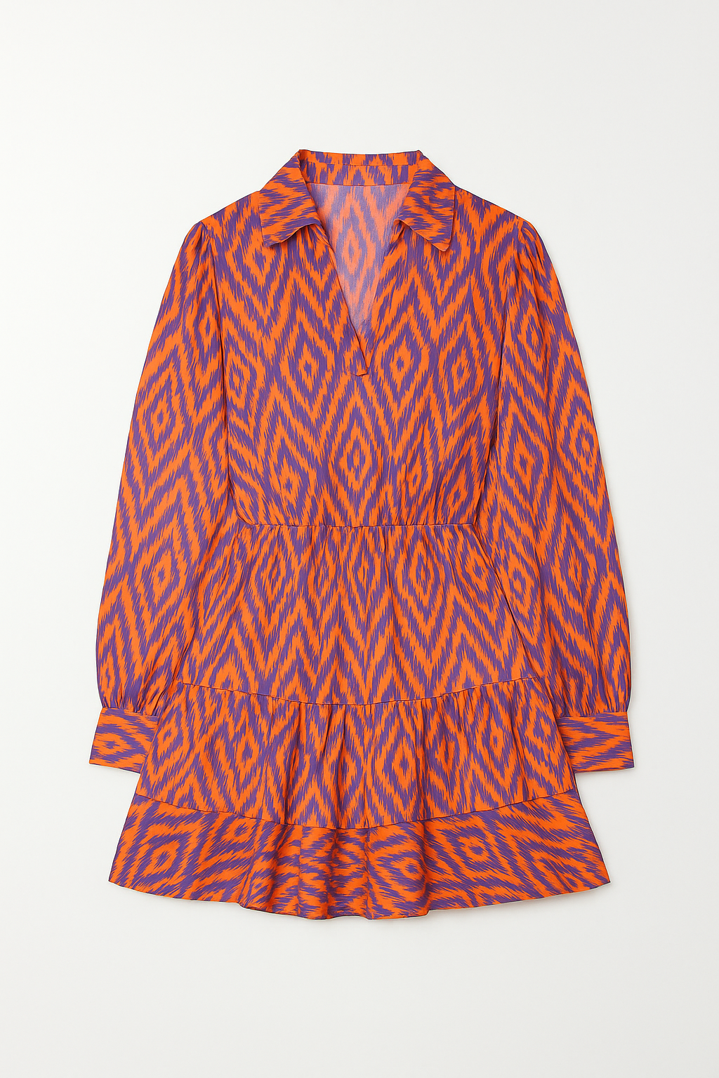 Robe Chemise Imprimée Bohème | Vibrante & Chic | Look Audacieux et Tendance