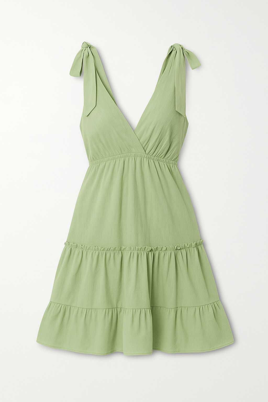 Robe d'Été à Bretelles Nouées | Légère & Aérée | Parfaite pour les Journées Ensoleillées
