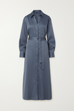 Robe Chemise en Satin | Chic | Élégante & Sophistiquée
