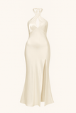 Robe Longue Élégante Dos Nu | Chic | Fluide & Sophistiquée