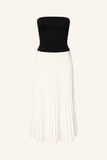 Robe Maxi Plissée Sans Bretelles | Élégante & Chic | Parfaite pour Toutes les Occasions