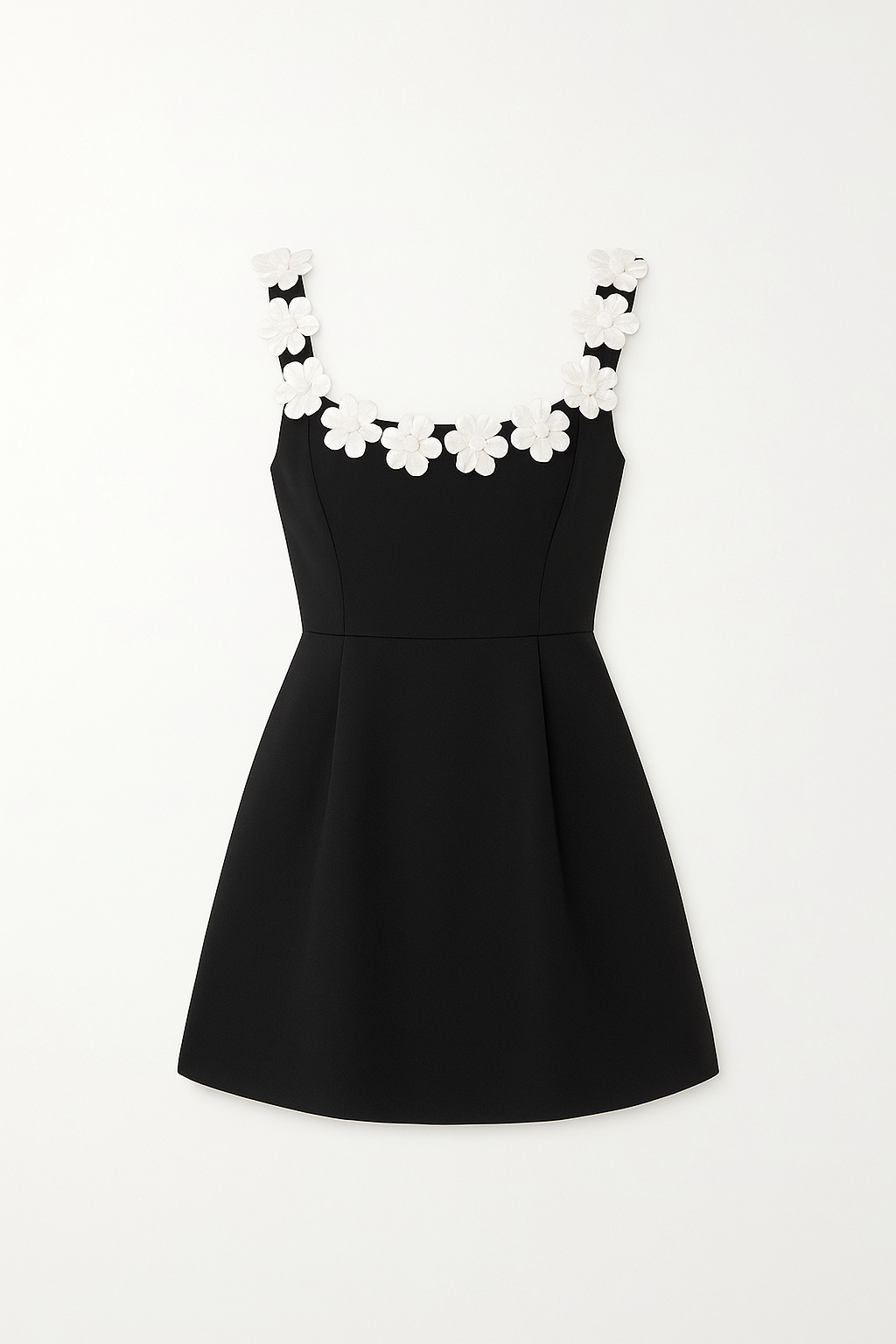 Robe Courte Épaules Dénudées à Fleurs | Élégante & Raffinée | Idéale pour les Occasions Spéciales