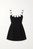 Robe Courte Épaules Dénudées à Fleurs | Élégante & Raffinée | Idéale pour les Occasions Spéciales