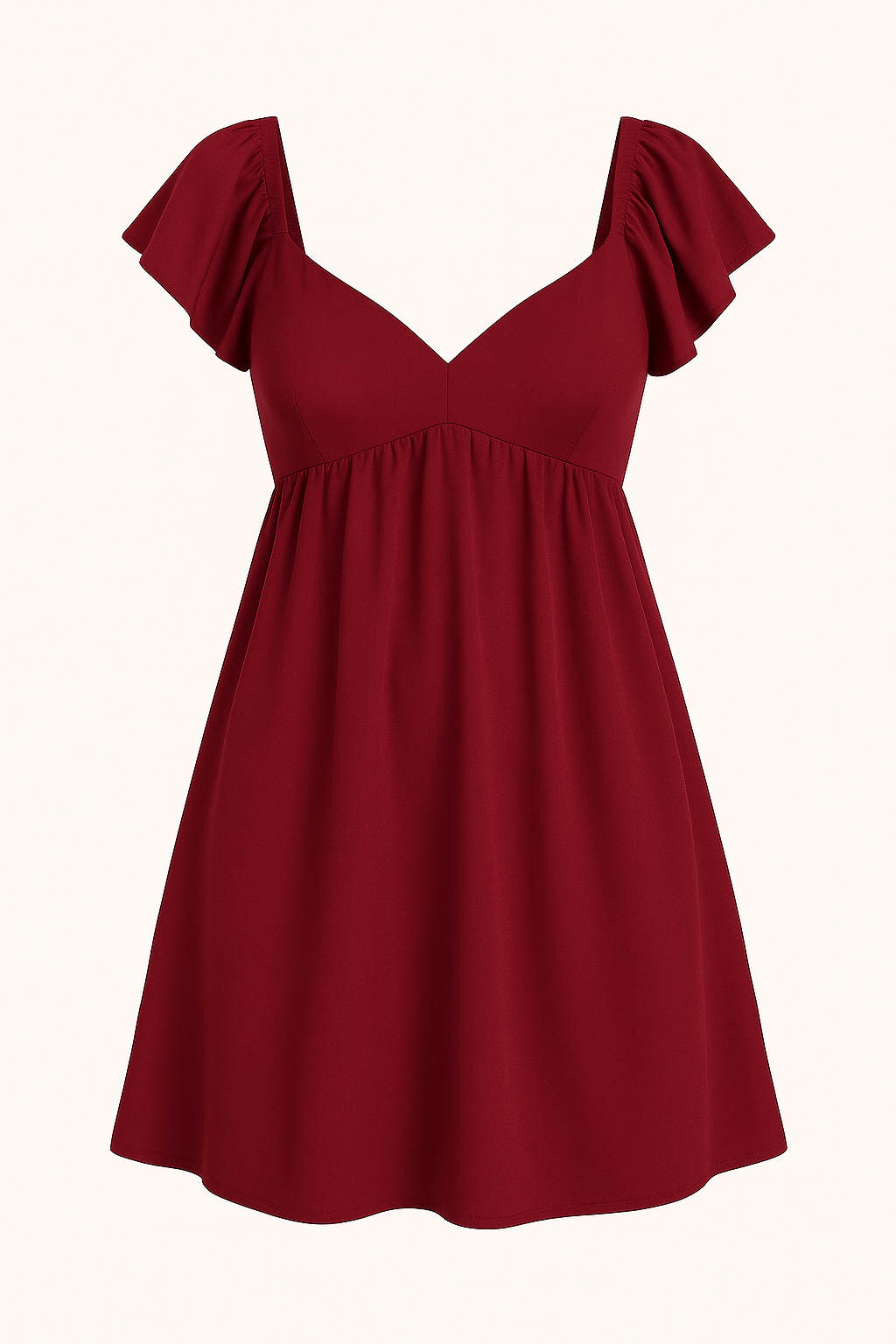 Robe Trapèze à Manches Volantes | Élégante & Confortable | Parfaite pour Toutes Occasions