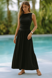 Robe Longue Élégante | Fluide & Chic | Parfaite pour Toutes les Occasions d'Été