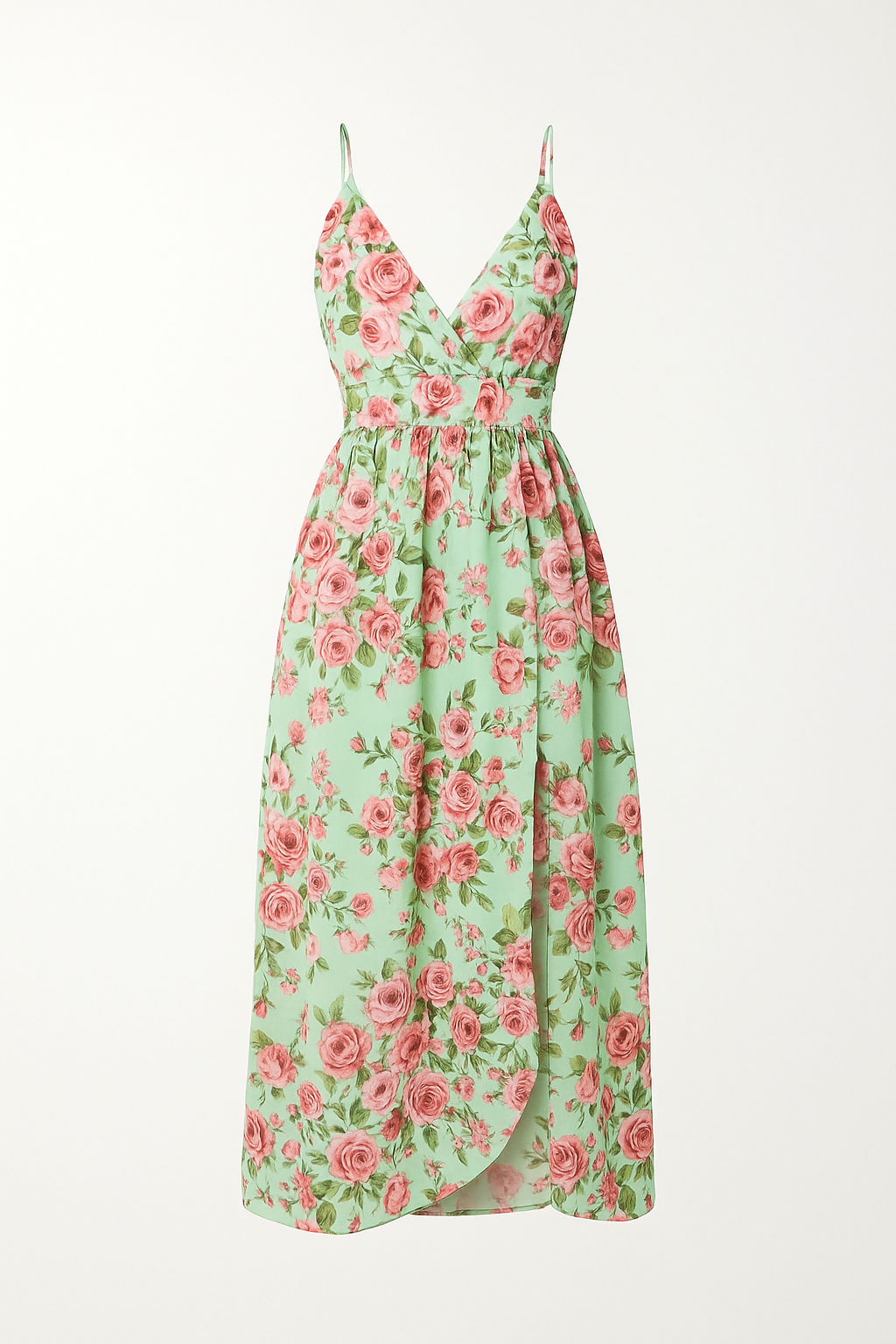 Robe Longue en Mousseline Fleurie | Romantique & Fluide | Idéale pour les Évasions d’Été