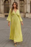 Robe Longue à Imprimé Losanges | Fluidité Bohème | Pour les Journées ensoleillées et le Style Décontracté