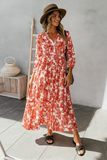 Robe Longue Bohème à Manches Longues | Fluide & Élégante | Parfaite pour Toutes les Occasions