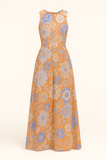 Robe Longue Fleurie à Col Halter | Légère & Aérienne | Parfaite pour l’Été