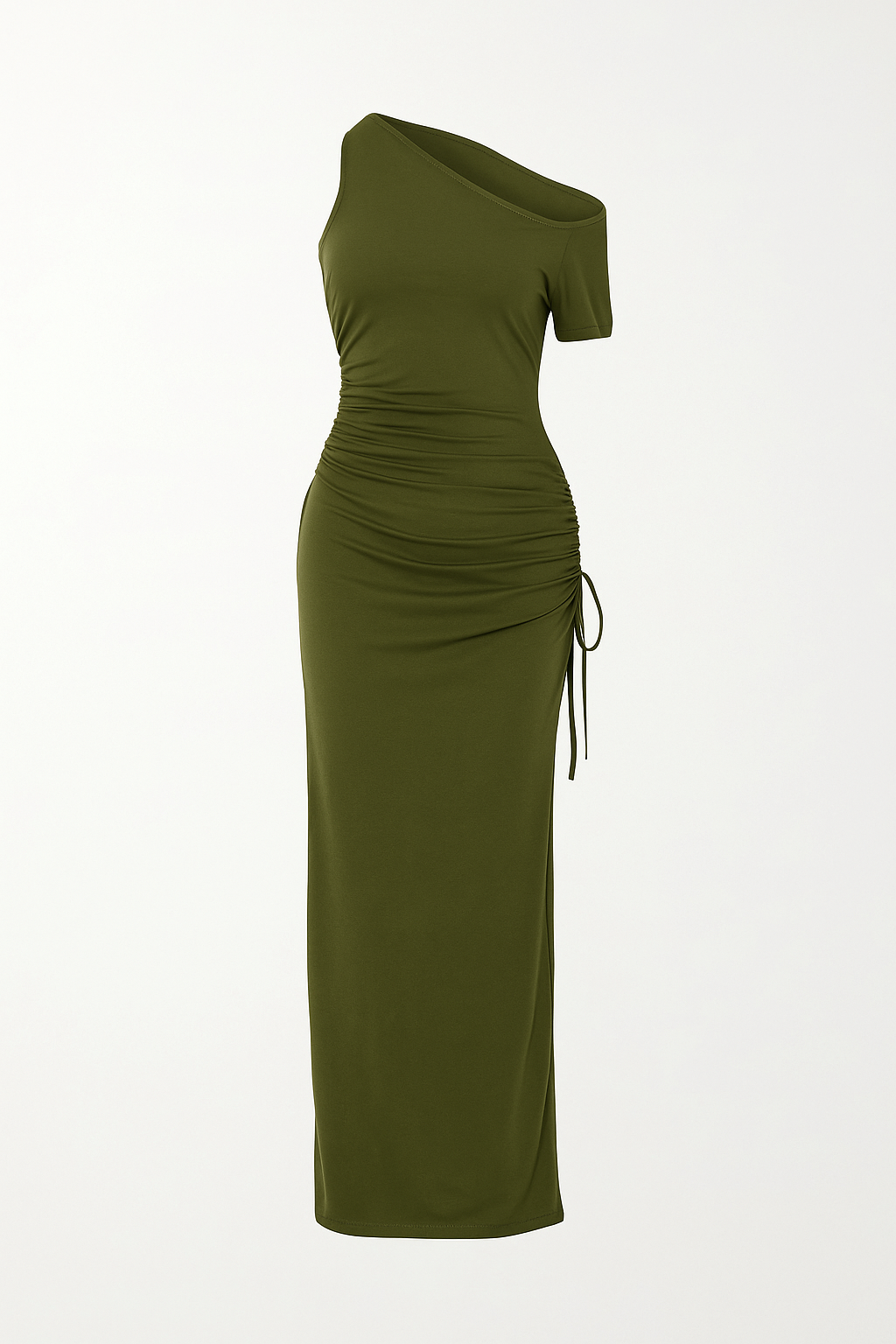 Robe Longue Asymétrique | Coupe Élégante | Chic & Sophistiquée
