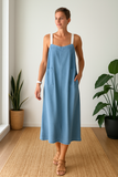 Robe Maxi Décontractée Coupe Ample | Relaxée | Élégante et Facile à Porter