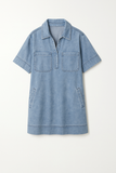 Robe Chemise en Jean | Bleu Beau | Décontractée & Tendance