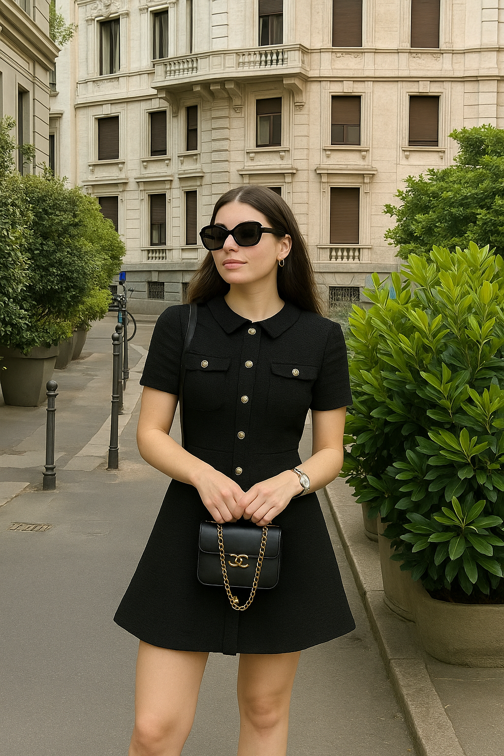 Robe Courte en Tweed | Chic | Élégante et Intemporelle