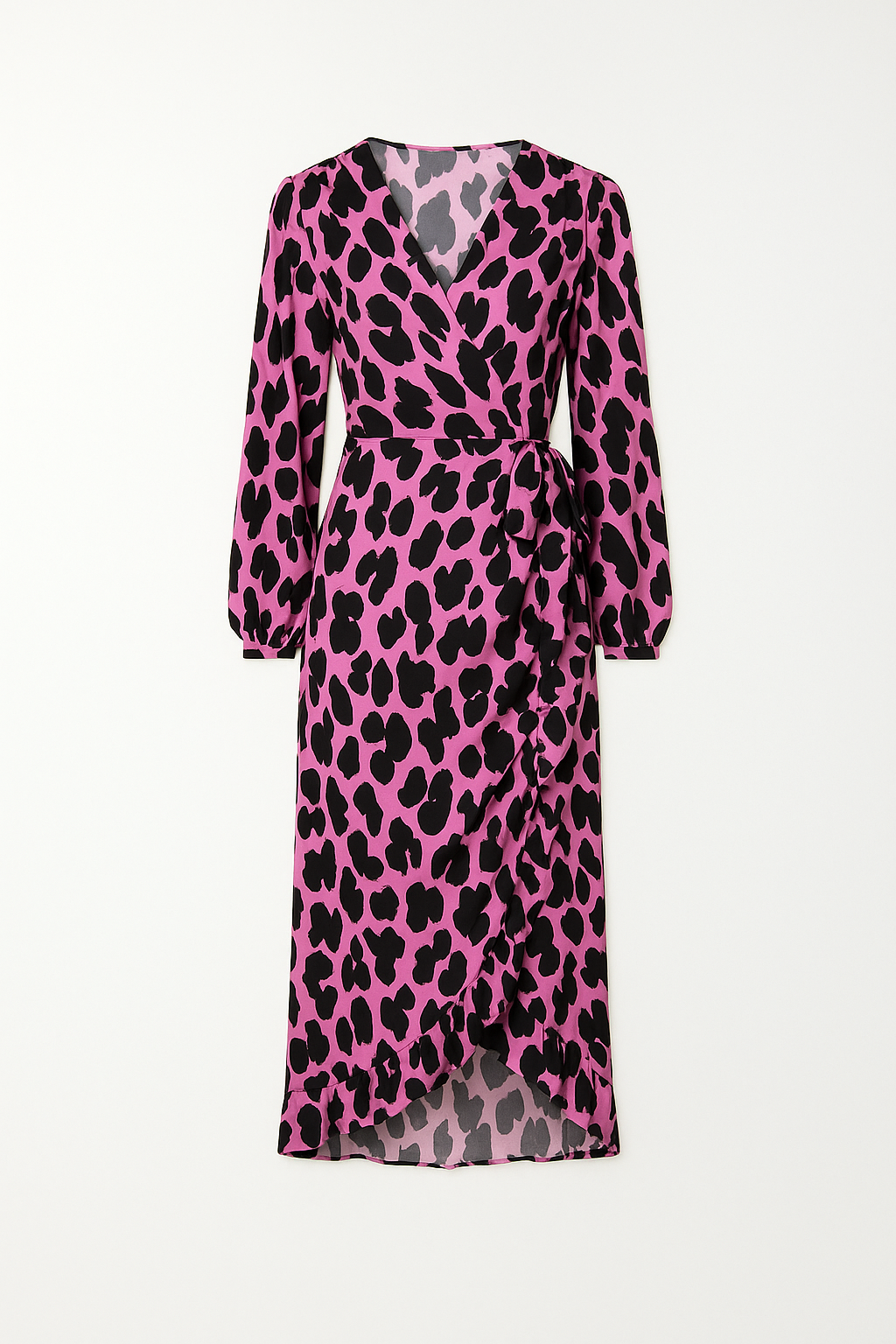 Robe Portefeuille Imprimé Léopard | Audacieuse | Élégante et Féminine