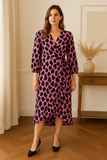 Robe Portefeuille Imprimé Léopard | Audacieuse | Élégante et Féminine