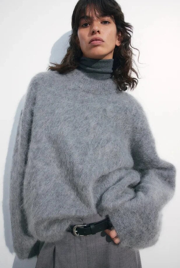 Pull en Maille Oversize | Confortable | Doux & Stylé
