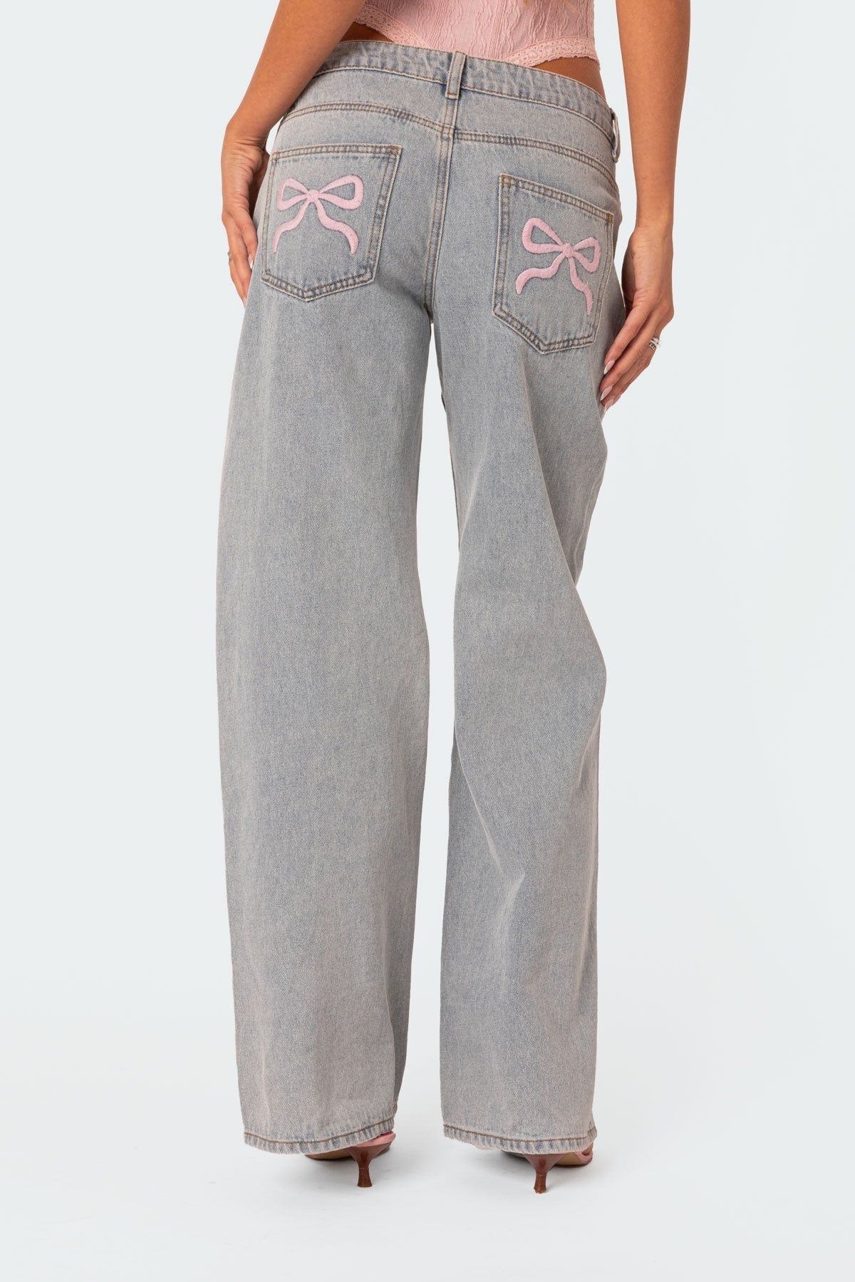 Jean Taille Haute Jambe Large | Tendance | Confortable & Flatteur