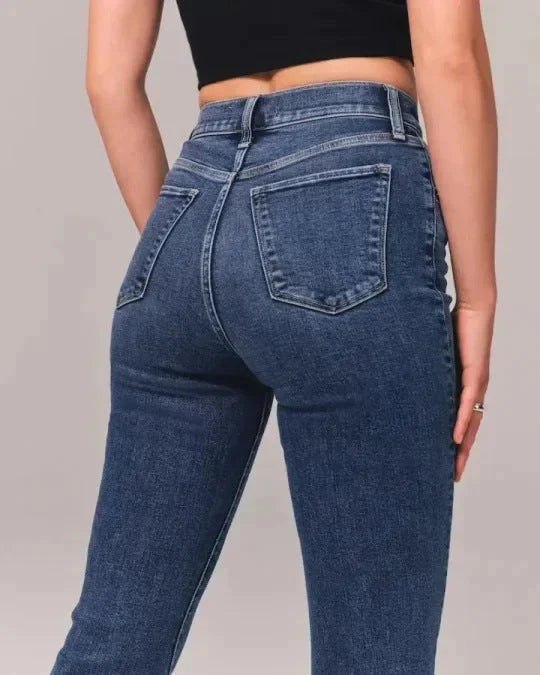 Jean Évasé | Taille Haute | Rétro & Tendance