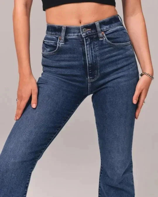 Jean Évasé | Taille Haute | Rétro & Tendance