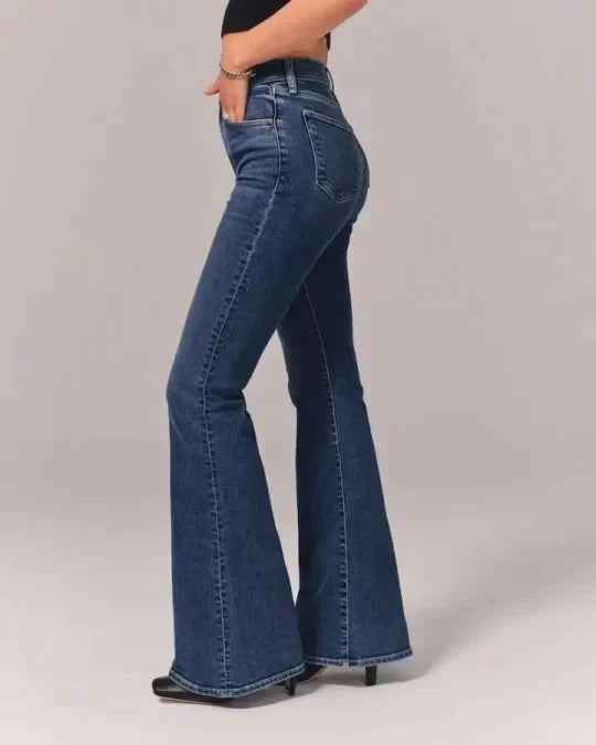 Jean Évasé | Taille Haute | Rétro & Tendance