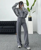 Ensemble Décontracté Zippé Oversize | Confort Streetwear | Relax & Tendance