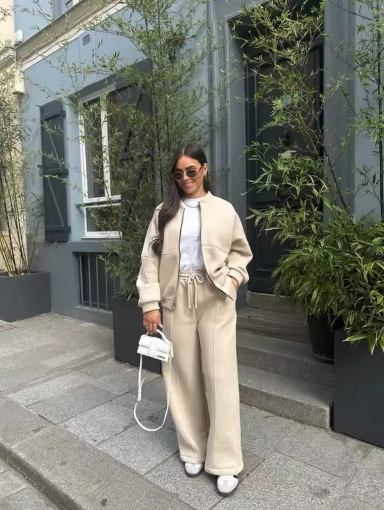 Ensemble Décontracté Zippé Oversize | Confort Streetwear | Relax & Tendance