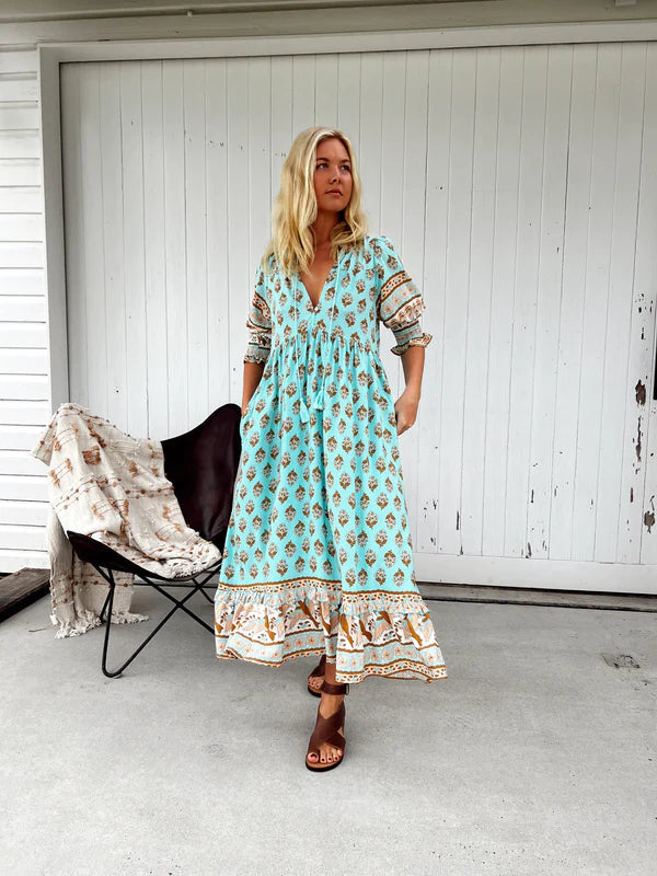 Robe Longue Bohème | Décontractée | Légère et Féminine