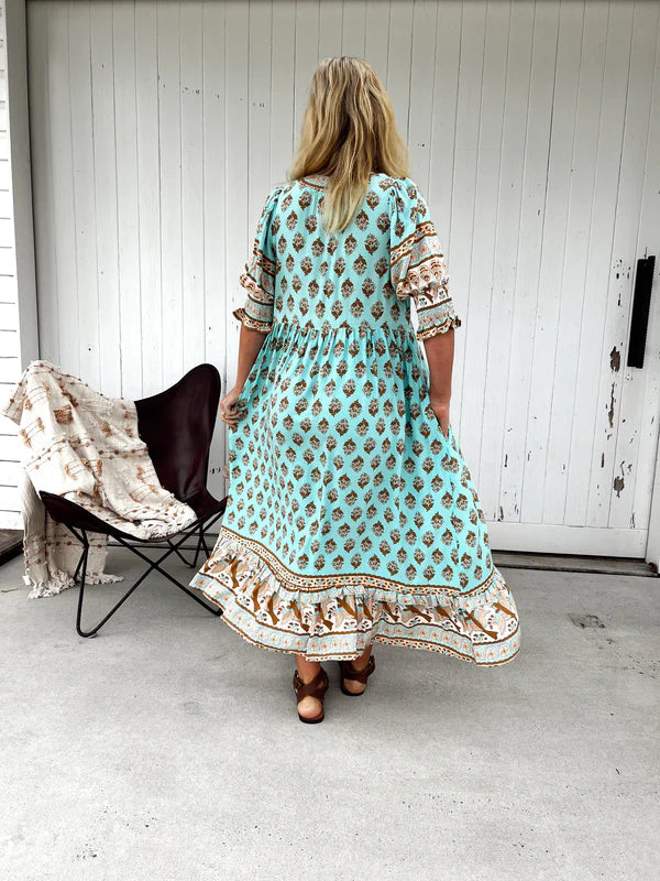 Robe Longue Bohème | Décontractée | Légère et Féminine