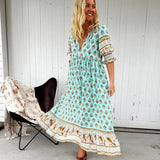 Robe Longue Bohème | Décontractée | Légère et Féminine