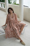 Robe Midi Fleurie Bohème | Coton Léger | Chic Estival