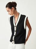 Gilet Tricoté Sans Manches | Chic | Élégant & Polyvalent
