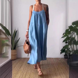 Robe Maxi Décontractée Coupe Ample | Relaxée | Élégante et Facile à Porter