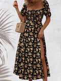 Robe Midi à Épaules Dénudées | Élégante | Parfaite pour l'Été
