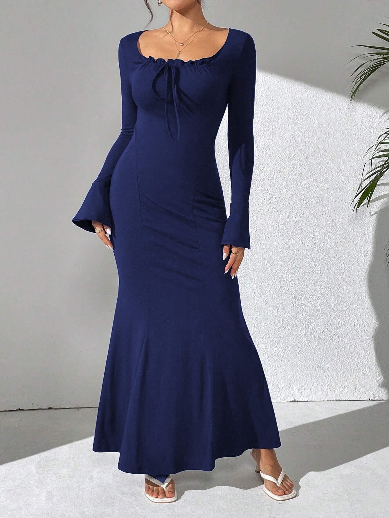 Robe Longue Sirène Élégante | Sophistiquée & Chic | Parfaite pour les Grandes Occasions