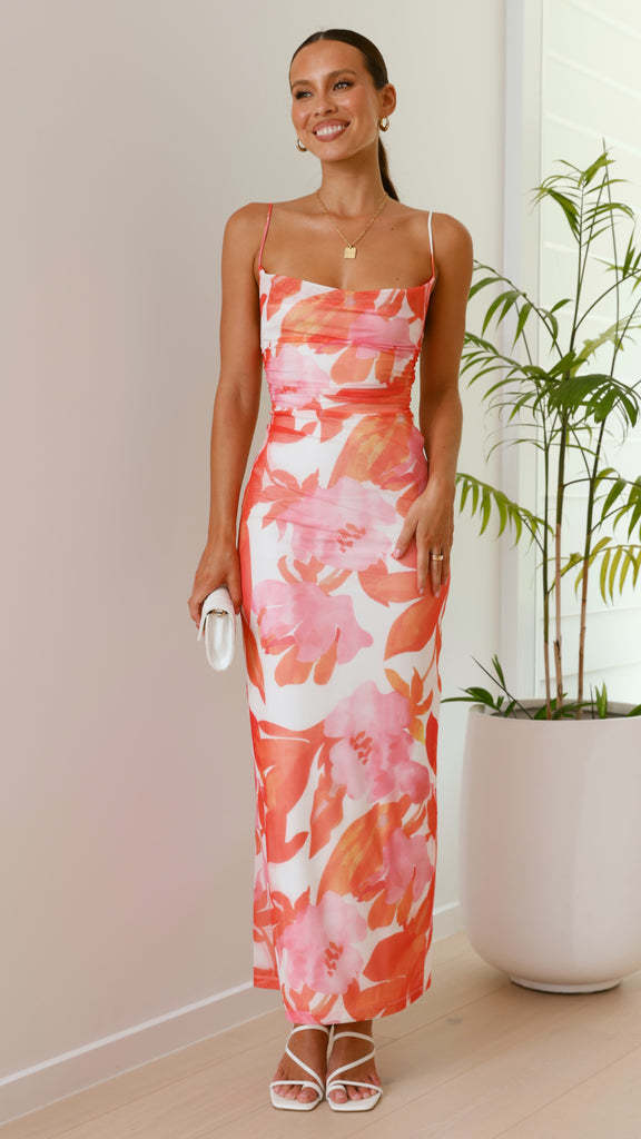Robe Longue Florale | Légère | Élégance Estivale