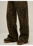 Pantalon Large Imprimé Léopard | Audacieux | Tendance & Élégant