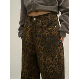 Pantalon Large Imprimé Léopard | Audacieux | Tendance & Élégant