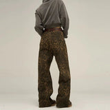 Pantalon Large Imprimé Léopard | Audacieux | Tendance & Élégant