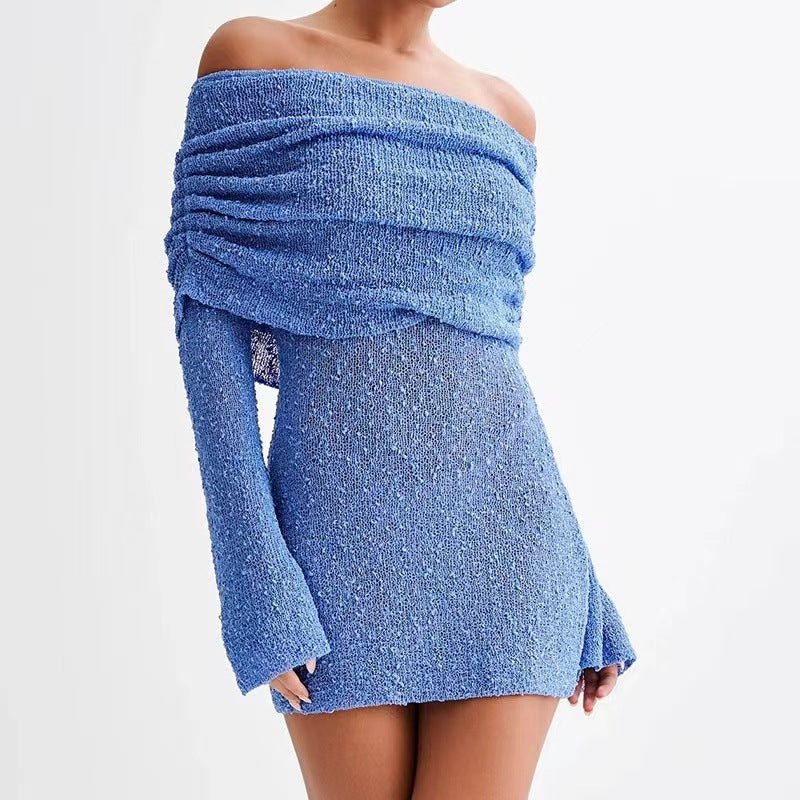 Robe Courte Pailletée Épaules Dénudées | Glamour | Moulante et Éclatante