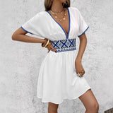 Robe Bohème Brodée | Légère | Parfaite pour l’Été