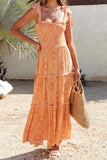 Robe Maxi Bohème | Smockée | Légère & Fluide