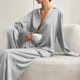 Ensemble Lounge en Satin | Fluidité Soyeuse | Confort Minimaliste de Luxe